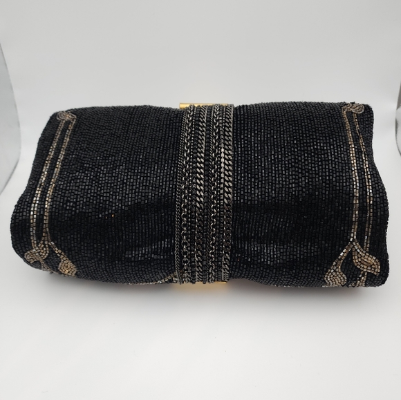 Jimmy Choo Chandra black clutch - Picture 2 of 7